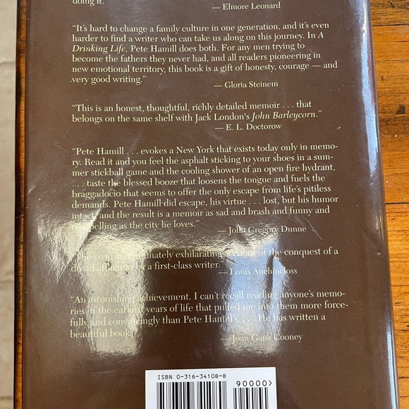 Signed Hardcover Copy of A Drinking Life - Picture 3 of 5